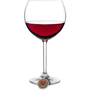 Wine Glass Charm 1"
