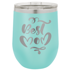 12 oz. Polar Camel Insulated Stemless Wine Tumbler w/Lid (Copy) - Teal