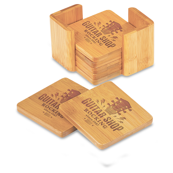 Coaster Set (Bamboo)